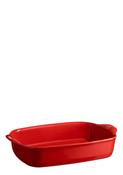 Emile Henry Oven Dish 36.5 cm x 23.5 cm  - Burgundy