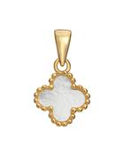 Mother of pearl clover Necklace
