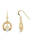G/PL Claddagh Drop Earrings image