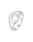 Plain Claddagh Signet Ring image