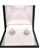 Brilliant cut c/z 9ct Studs image