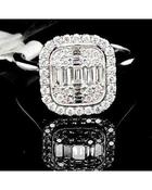 Cluster Engagement Ring .62ct image