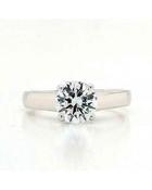 CZ Solitaire Dress ring image