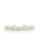 Pavé set brilliant cut band .16ct image