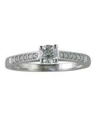 Brilliant cut solitaire .36ct image