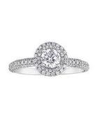 Brilliant Cut Halo Solitaire 1.70ct image