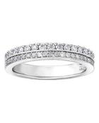 Double Diamond band .50ct image