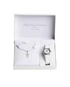 Watch &amp; Angel Pendant Set