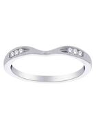 Shaped Brilliant Cut Diamond Band . 07ct image