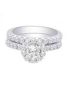 Halo Style Solitarie 1.30ct total image