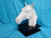 "Time Out" Horse bust sculpture. image