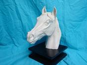 "The Arabian" Horse bust sculpture.