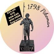 1798 Rebellion Pikeman Figurine