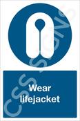 Wear Lifejacket Sign