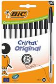 BIC Cristal Original Black Pens - 10 Pack image