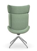 HARPA - Wingback Chair, Pyramidal Aluminium Base image