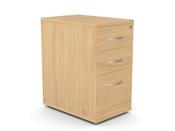 Kito 3 Drawer Desk High Pedestal - Custom Design Ref: TSZEWL