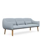 Lua Three Seats Wooden Legs