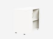 Small White Storage Unit (Closed)