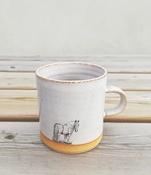 Horse Handthrown Espresso Cup image