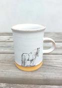 Horse Handthrown Mug image