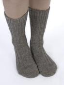 Brown Natural Wool Socks image