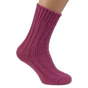 Foxglove Pink Natural Wool Socks image