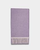 Mauve Duiske Merino Lambswool Scarf