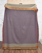 Heather Heron Lambswool Throw Blanket image