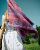 Berry Drumin Mohair Throw Blanket image