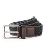 Men's vintage wash canvas belt image