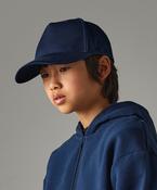 Junior organic cotton 5-panel cap image