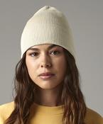 Organic cotton fine knit beanie image