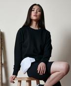 Women’s terry cropped crew image
