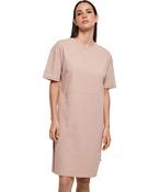 Women's organic oversizes slit tee dress image