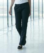 Women's 65/35 flat fronted chino trousers