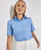 Business blouse short-sleeved (tailored fit) image
