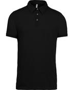 Jersey knit polo shirt image