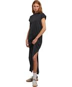 Women’s long extended shoulder dress image
