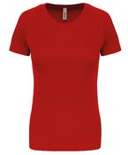 Ladies' short-sleeved sports T-shirt image