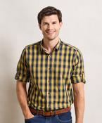 Mulligan check cotton long sleeve shirt image