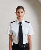 Women's short sleeve pilot blouse image