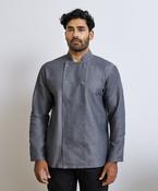 Denim chef's jacket