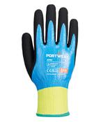 Cut D13 Nitrile aqua gloves (AP50) image