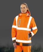 Heavy-duty prism PU safe and dry jacket with recycled backing