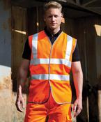 Safety high-viz vest image