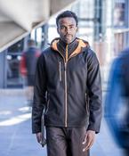 Navigate 2-layer hooded softshell jacket