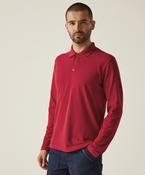 Pro 65/35 long sleeve polo image