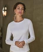 Women’s long sleeve interlock tee (590) image