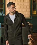 Ribbed interlock hooded full-zip (5508) image